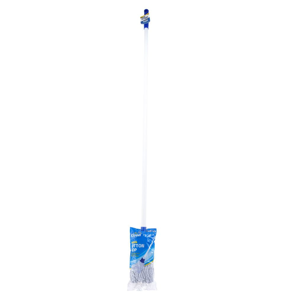 Mop Head with Handle - Cotton - Dollars and Sense