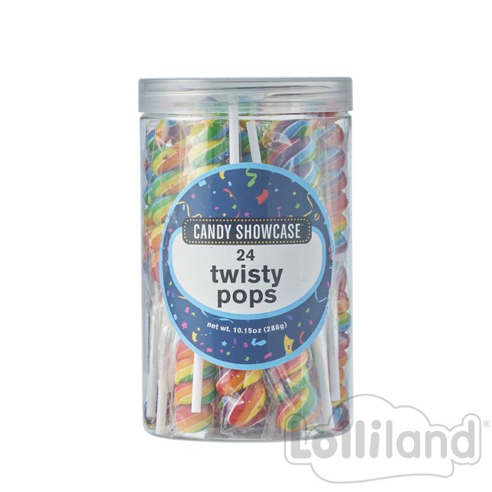 Twistpop Rainbow 24Pk 288g