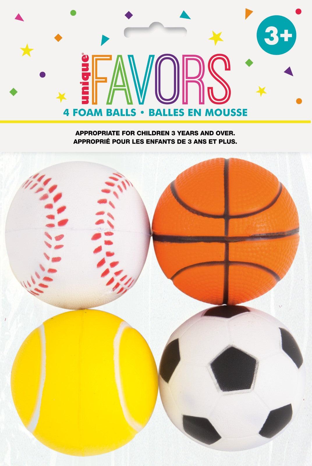 Foam Mini Sport Balls - Party Favors - Dollars and Sense