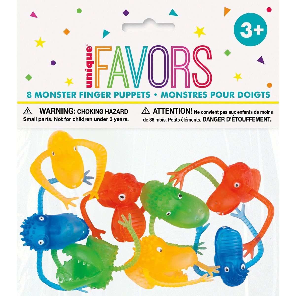 Monster Finger Puppets - Party Favors - Dollars and Sense