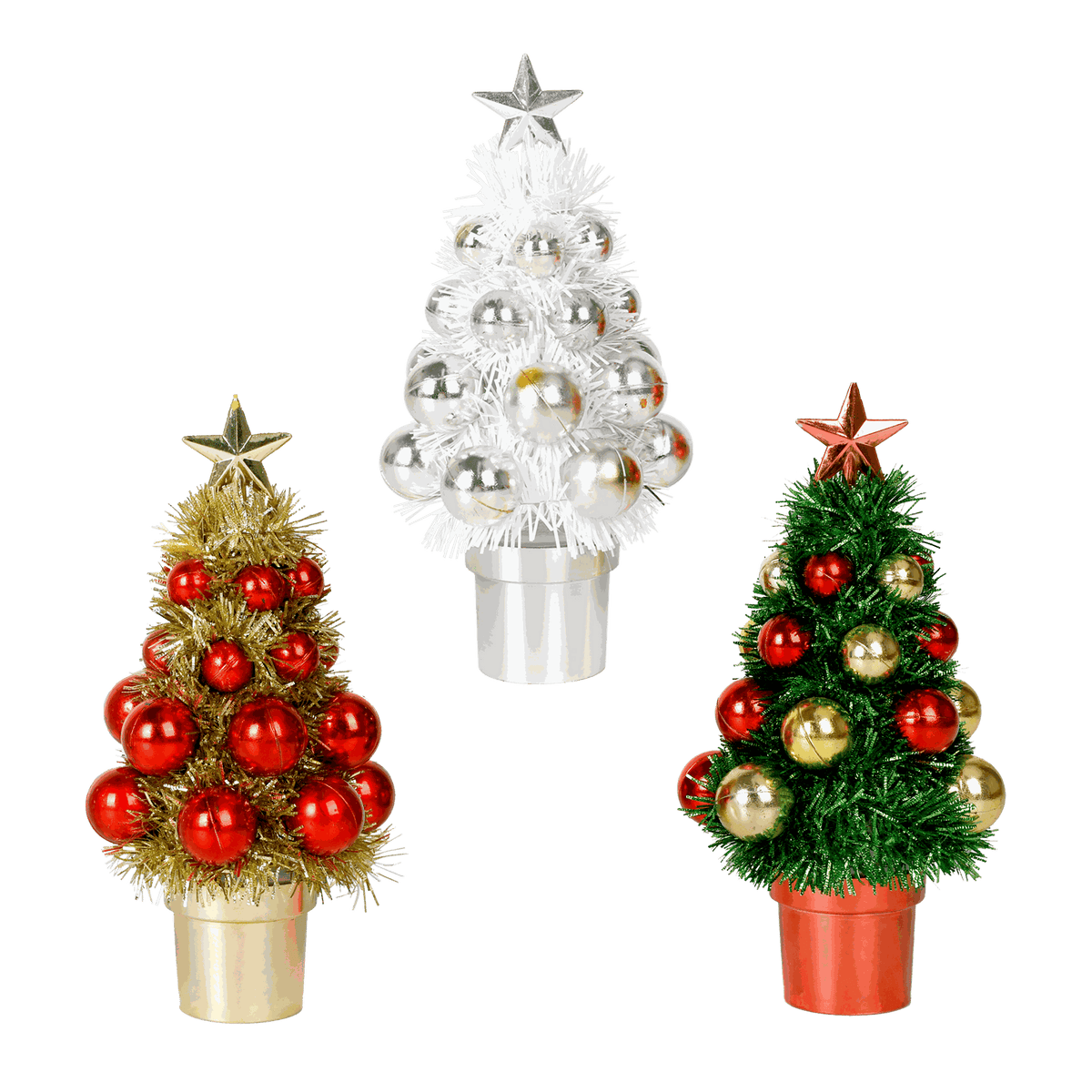Bauble Tree 16x7cm - Dollars and Sense