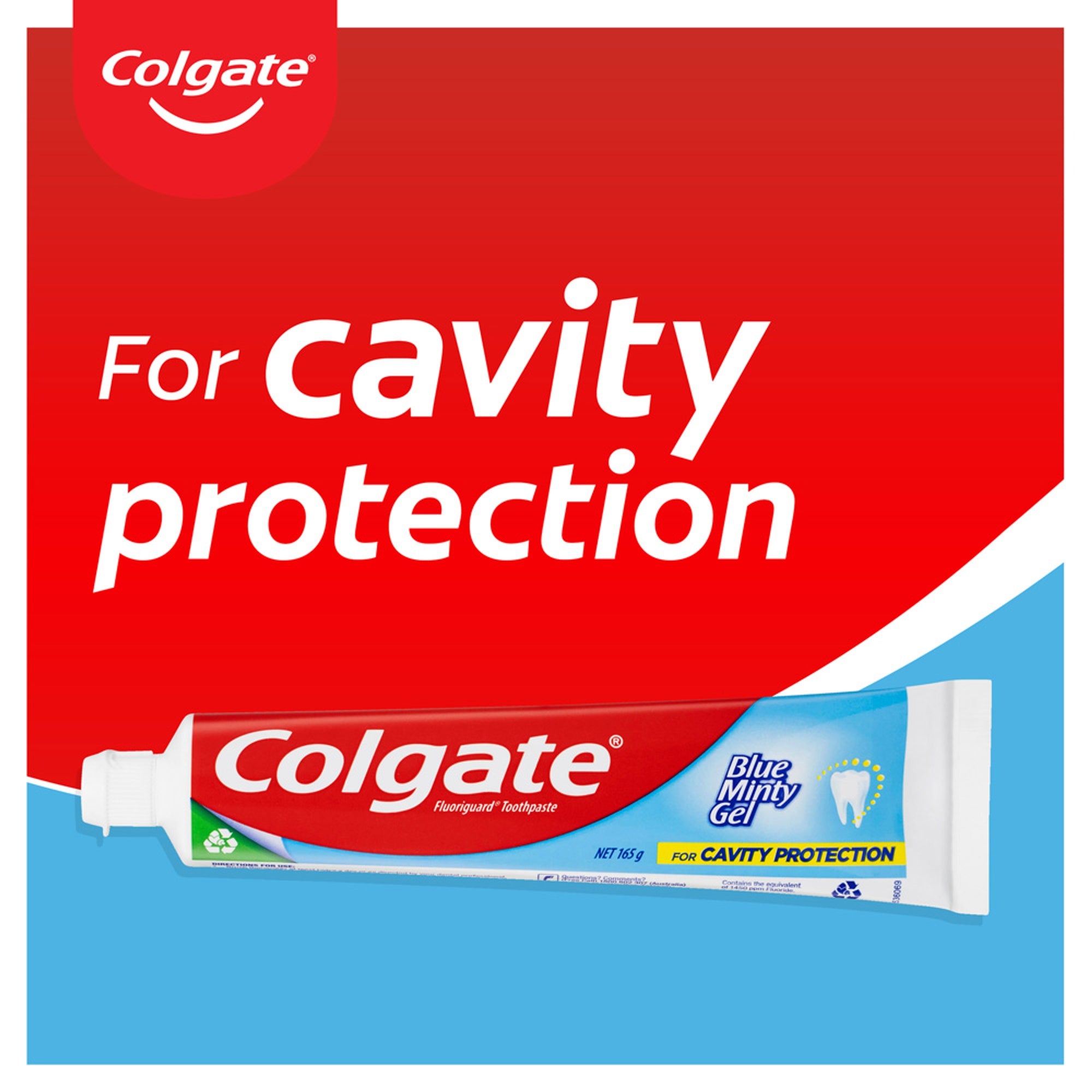 Colgate 165G Fluoride Toothpaste Blue
