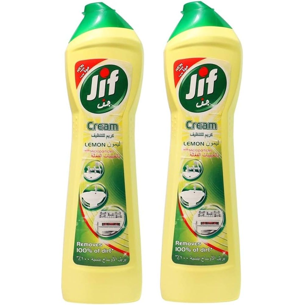 Jif 500Ml Cream With Micro Crystals Lemon