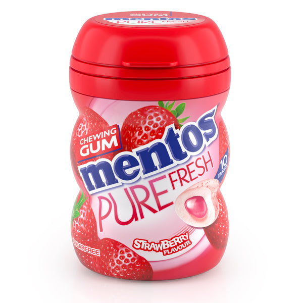 Mentos Gum Strawberry 61.5g