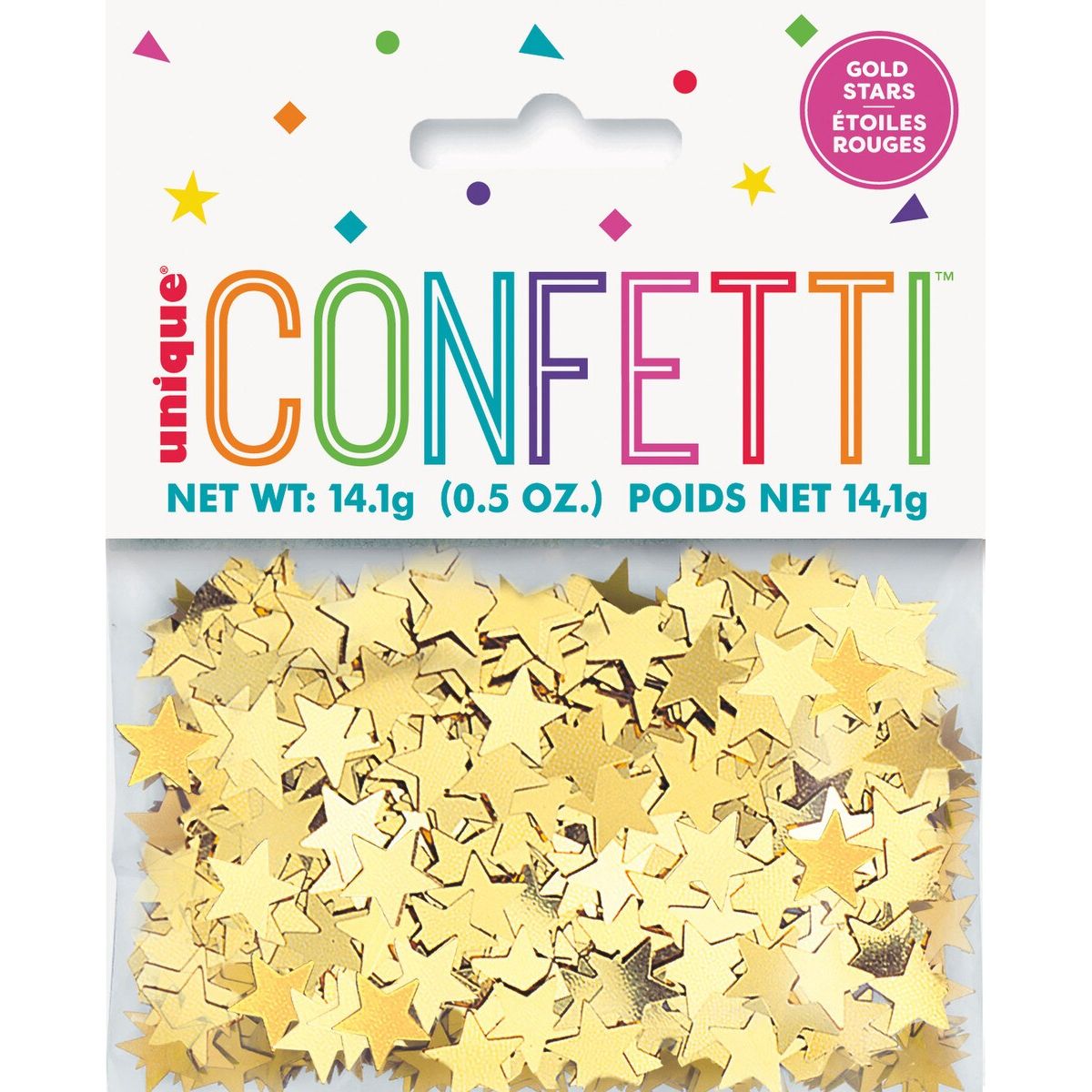 Stars Confetti - Gold - Dollars and Sense