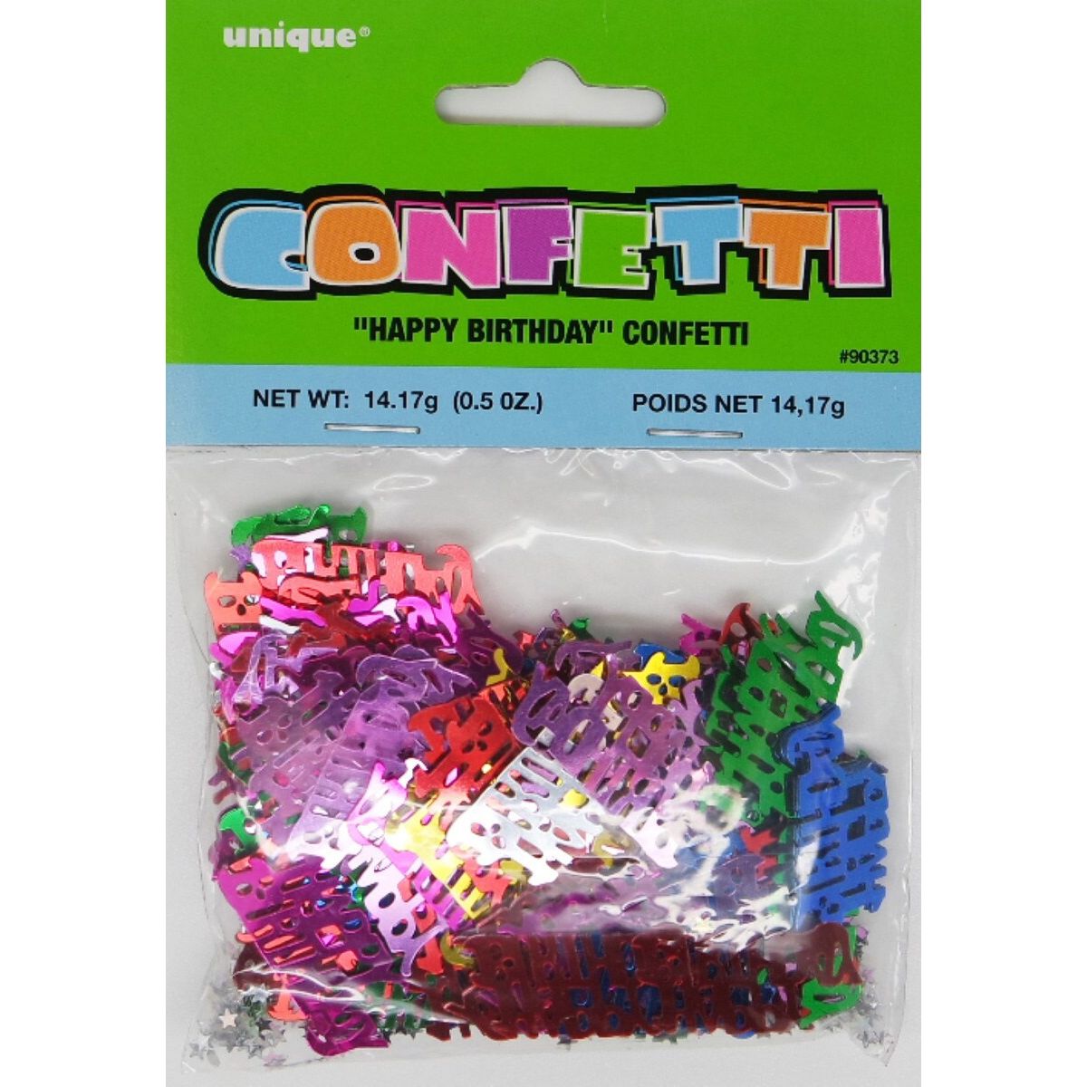 Happy Birthday Confetti - Multicoloured - Dollars and Sense