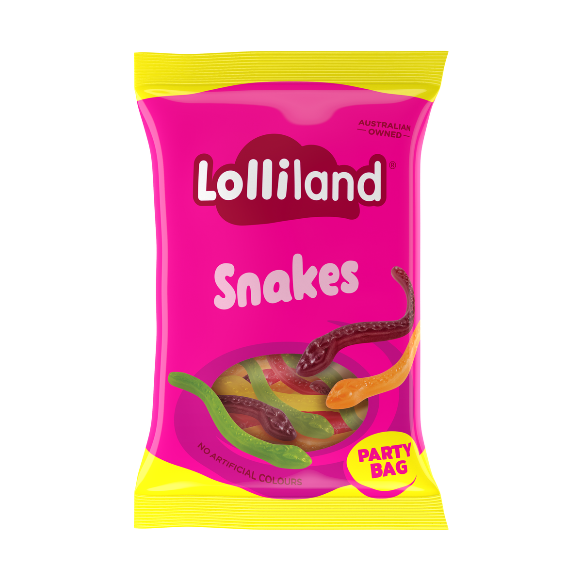 Party Bag Snakes 750g x 12 - Dollars and Sense