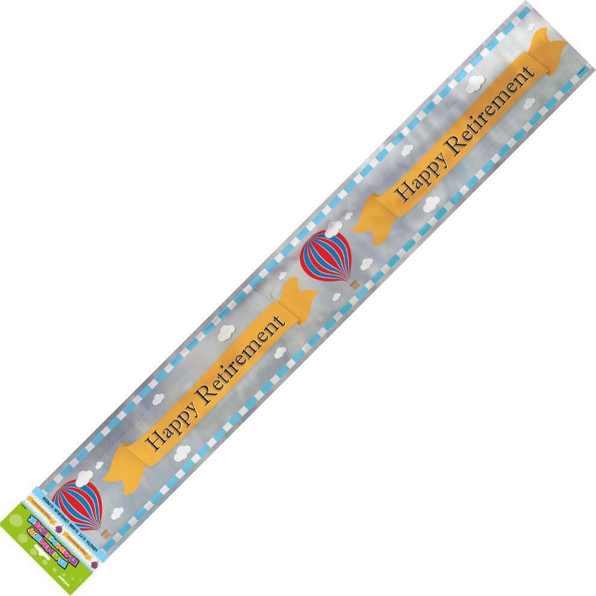 Foil Banner - Happy Retirement - Dollars and Sense
