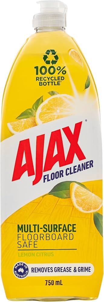 Ajax 750ml Floor Cleaner Citrus Burst