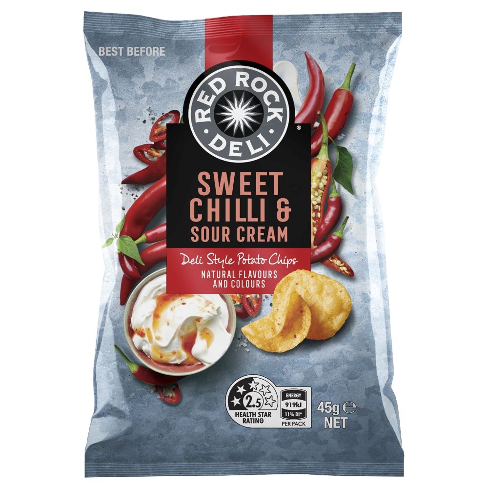 Red Rock 45G Sour/C Chilli (18