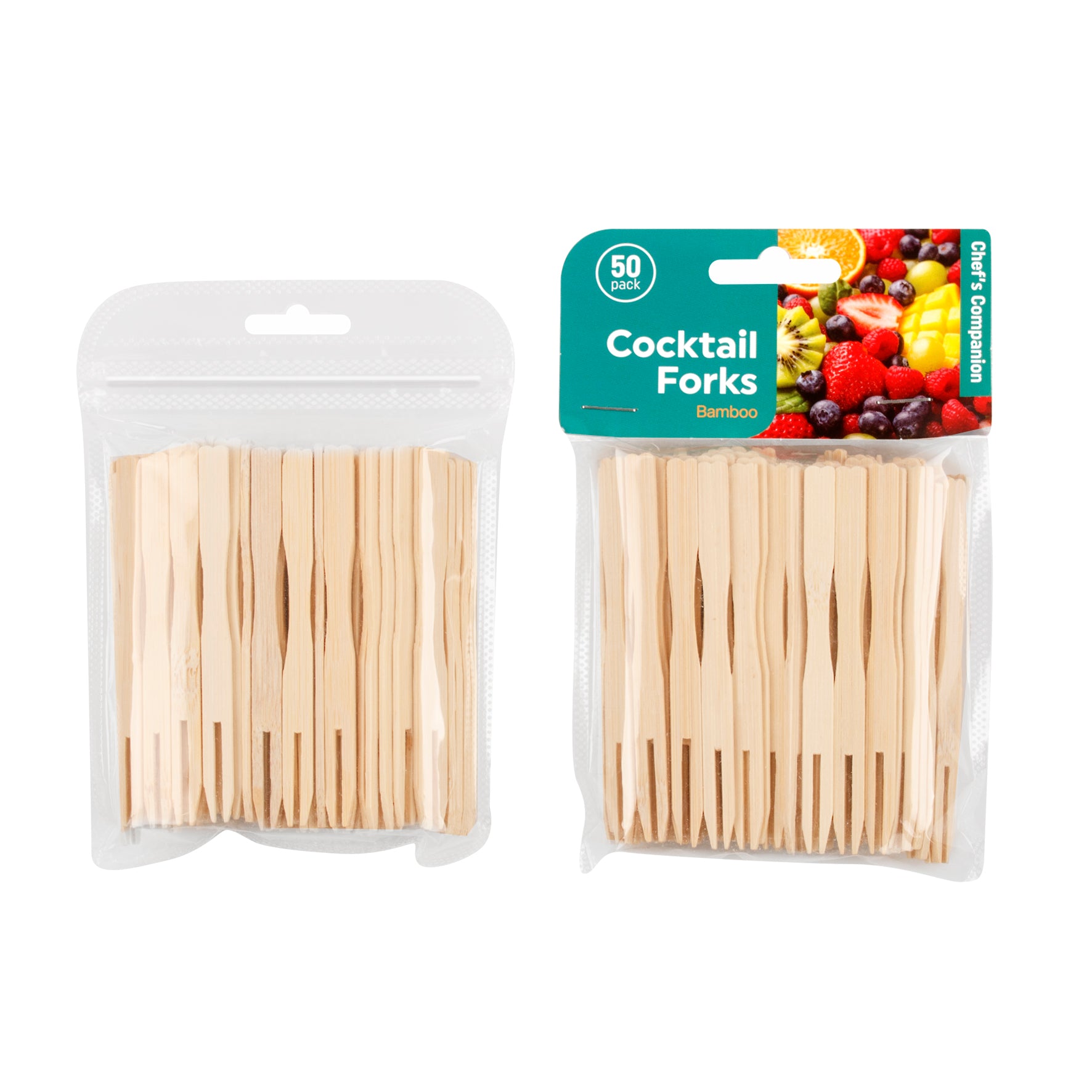 Cocktail Forks - Bamboo