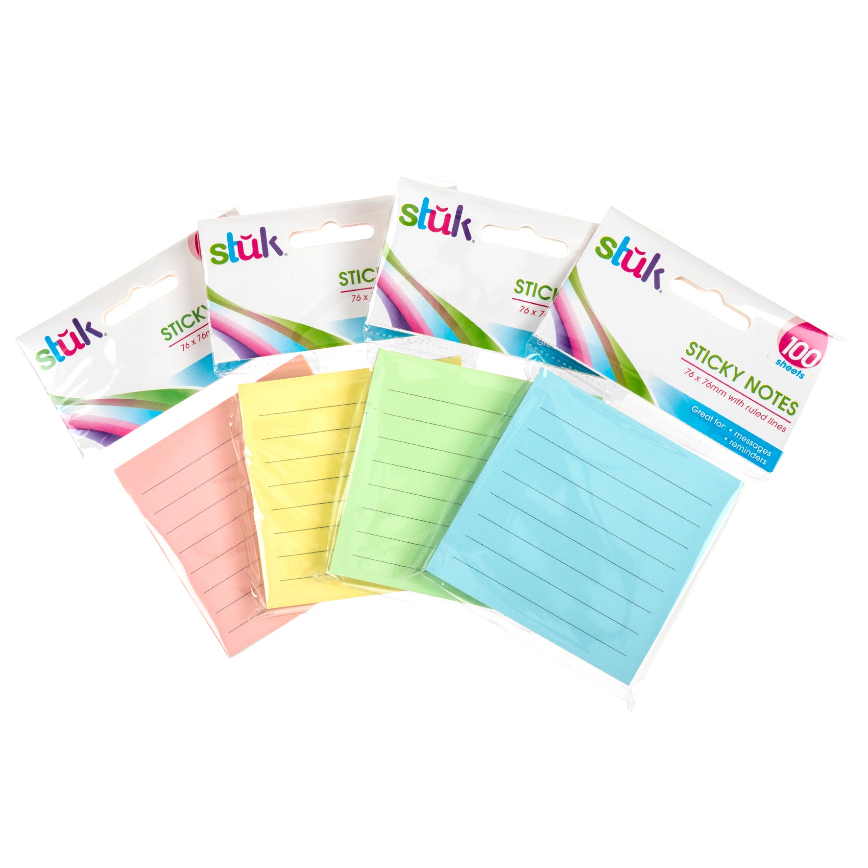 Sticky Notes - with Lines