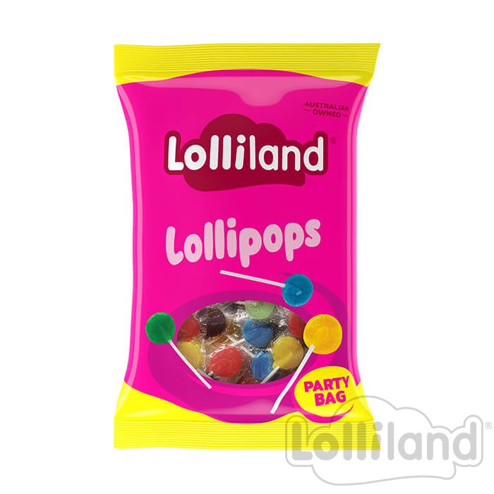 Party Bag Lollipops 600g x 10
