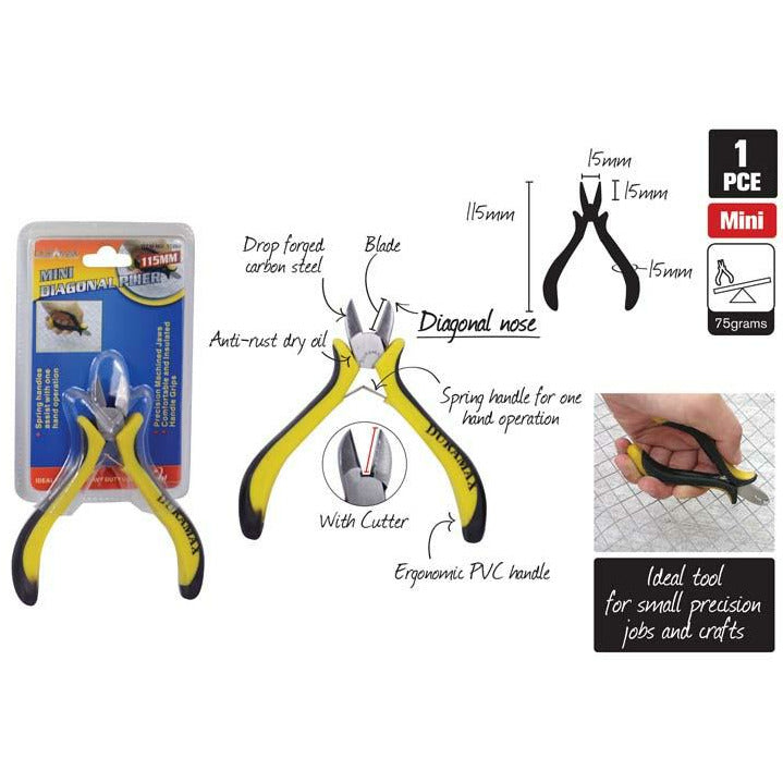 Mini Diagonal Plier SKU 15268 - Dollars and Sense