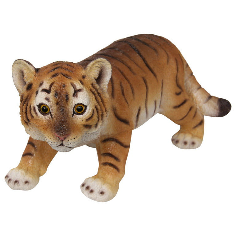 Standing Cute Tiger Cub - Dollars and Sense