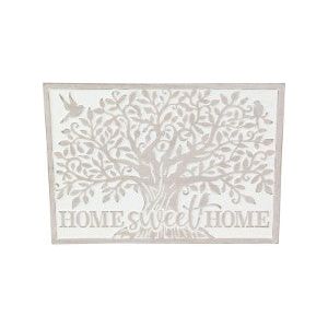 MDF Wall Plaque Home Sweet Home 40x28cm