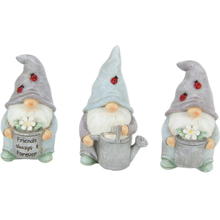 Gnome with Ladybug Hat - Dollars and Sense