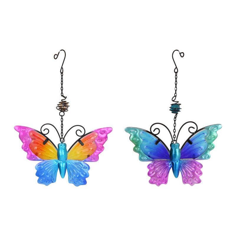 Metal Butterfly Colourful Hanger - Dollars and Sense