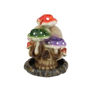 16cm Magic Mushroom/Skull Backflow