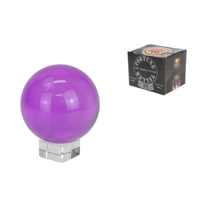 Fortune Teller Purple Crystal Ball - Dollars and Sense
