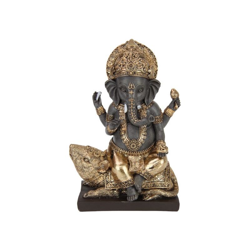 Antique Ganesh On Rat - Dollars and Sense
