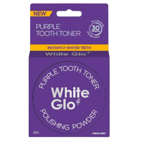 White Glo Purple Tooth Toner Polishing Powder 30g - Dollars and Sense