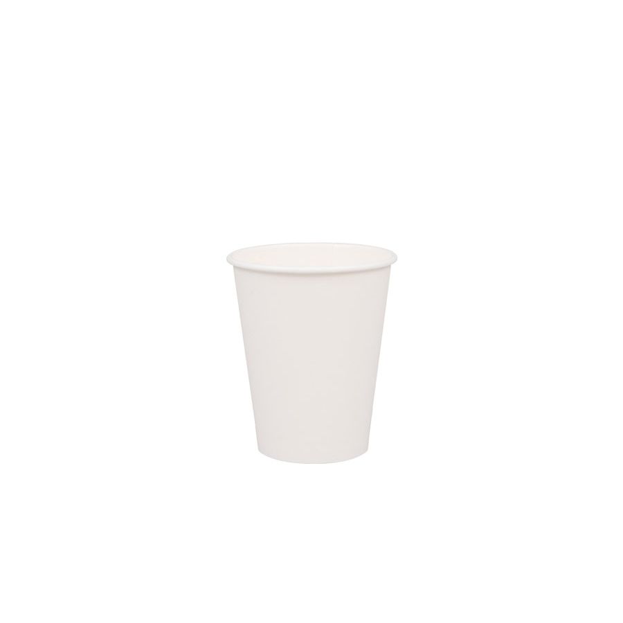 250mL/8oz FSC Aqueous Single Wall Paper Coffee Cup Pk50