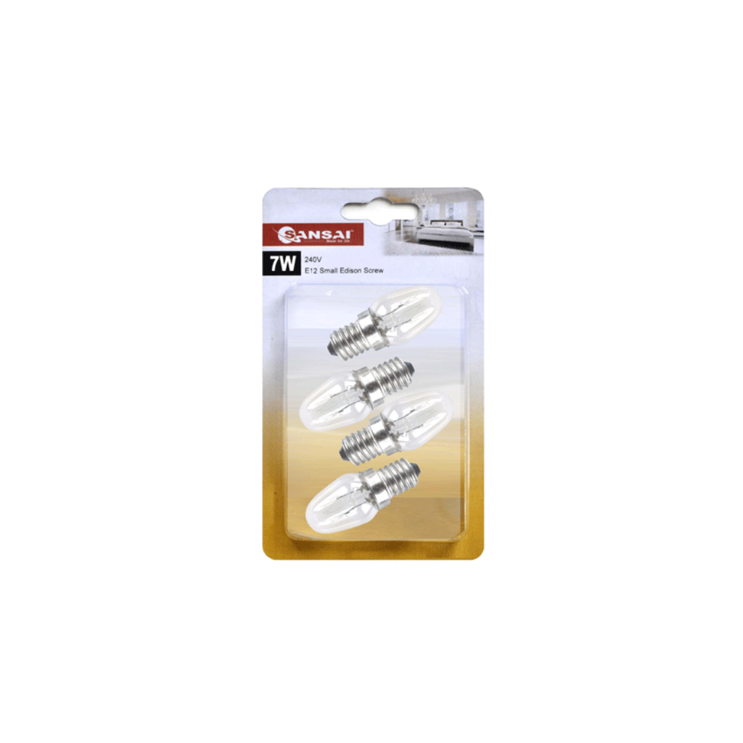 Sansai Night Light Bulb Clear 7W