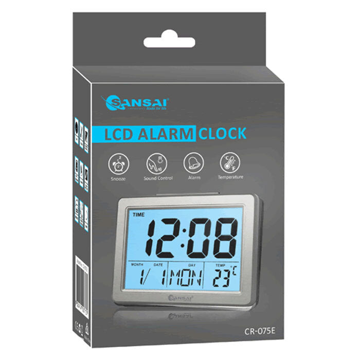 Sansai LCD Alarm Clock V4