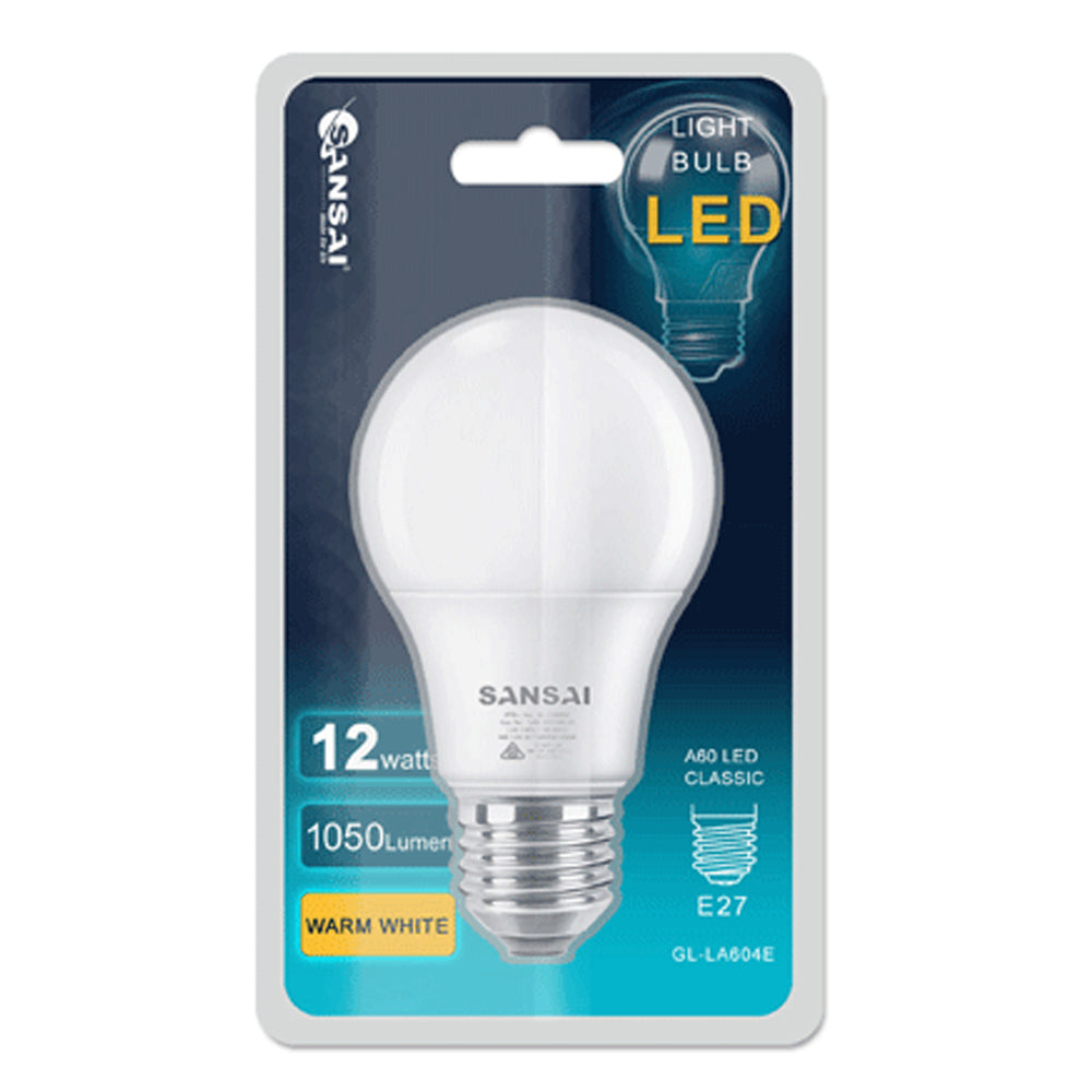 Sansai  LED Bulb Warm White  12W