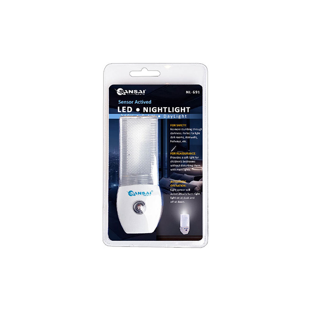 Sansai  LED Night Light-Auto On/Off Daylight