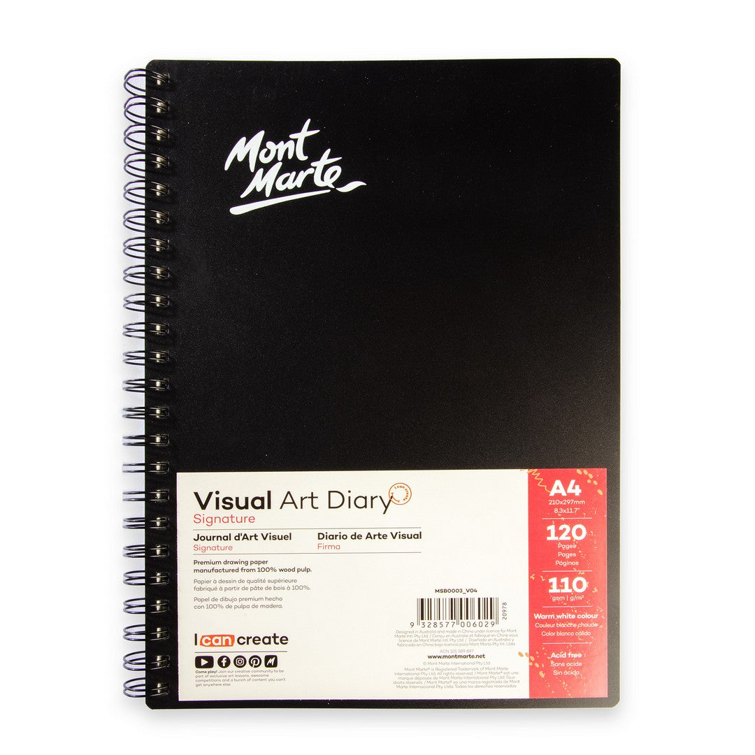 Mont Marte - A4 Visual Art Diary