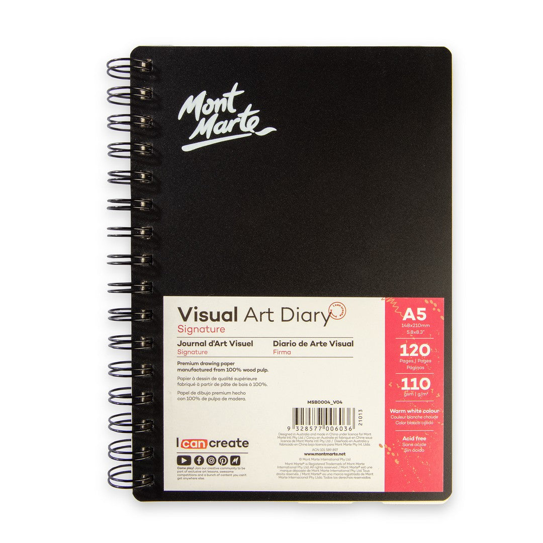 Mont Marte - A5 Visual Art Diary