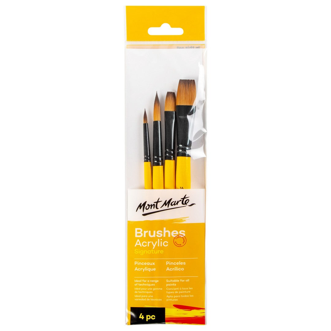 Mont Marte Gallery Series Acrylic Paint Brush Set