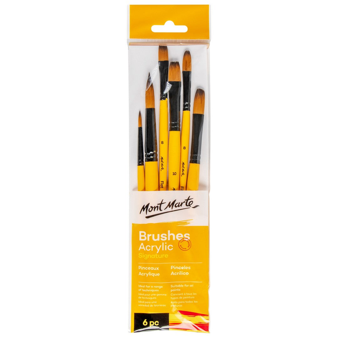 Mont Marte Gallery Series Brush Set Acrylic