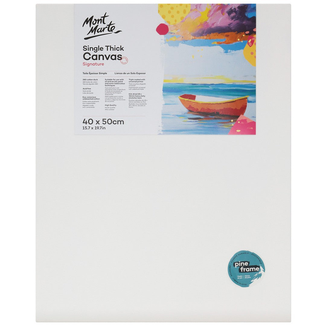 Mont Marte Signature Canvas - Pine Frame