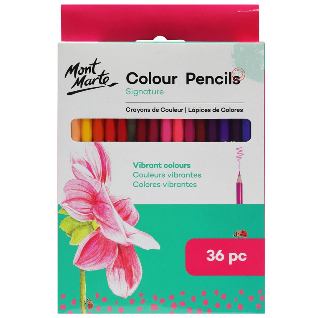 Mont Marte Signature Pencils - Coloured