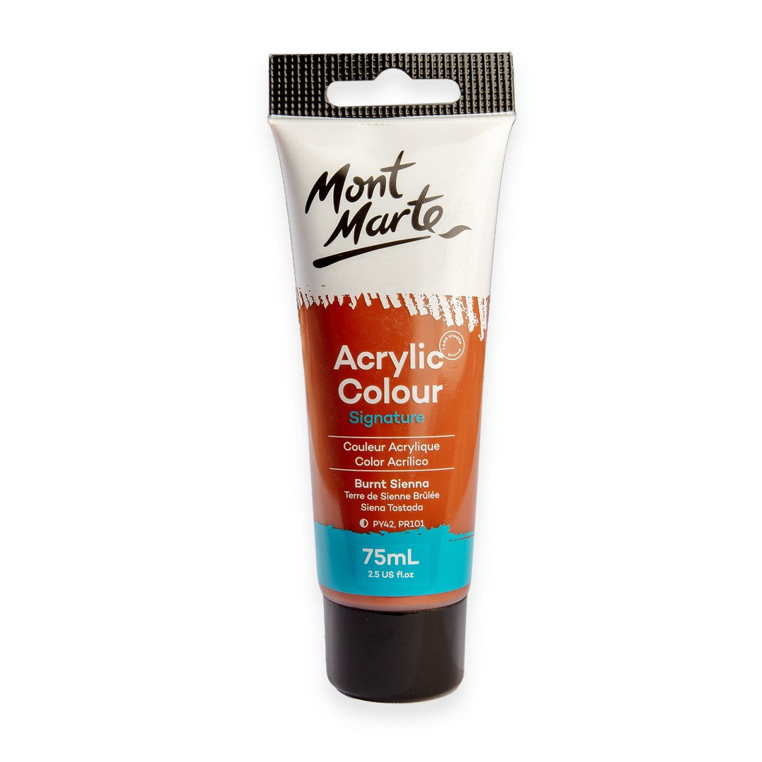 Mont Marte Signature Acrylic Paint - Burnt Sienna