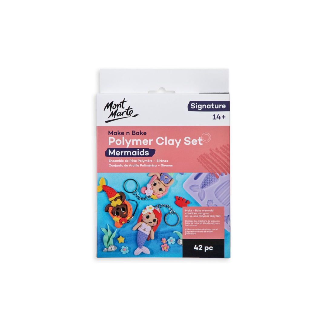 MM Polymer Clay Set 42pc - Mermaids