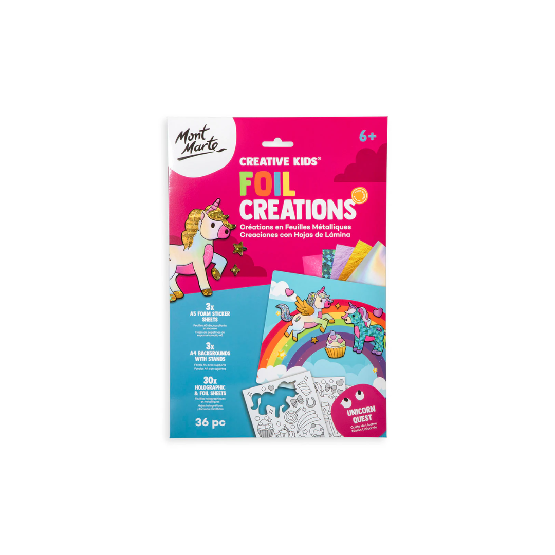 Mont Marte Foil Creations - Unicorn Quest