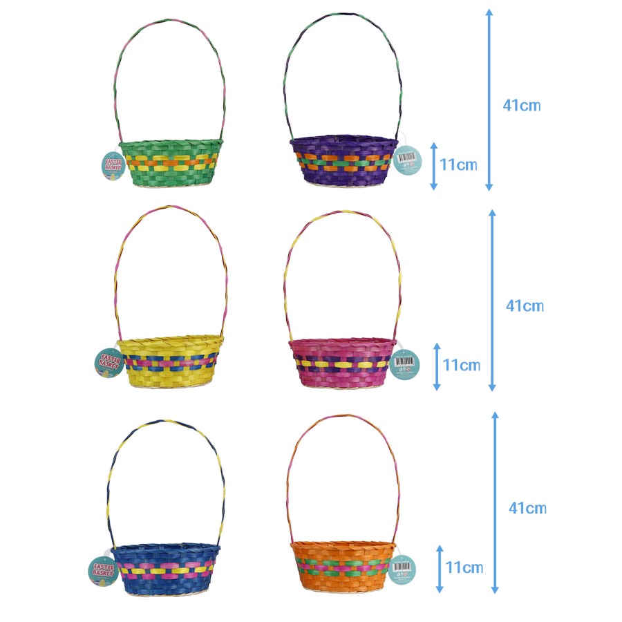 Easter Tall Handle Basket - Dollars and Sense