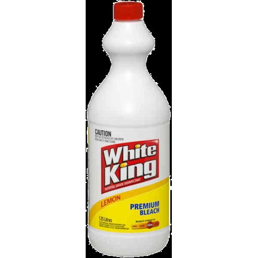 White King 1.25L Premium Liquid Bleach