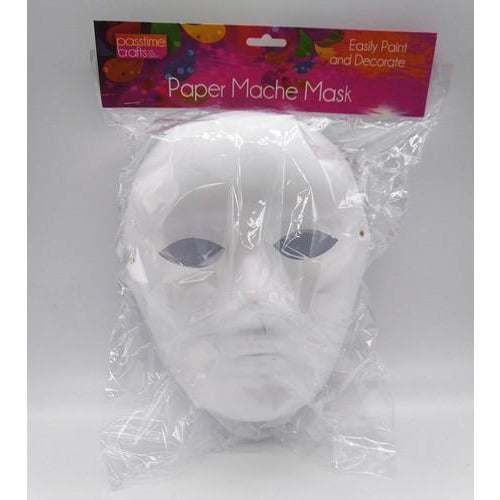 Creative Paper Mache Mask - Dollars and Sense