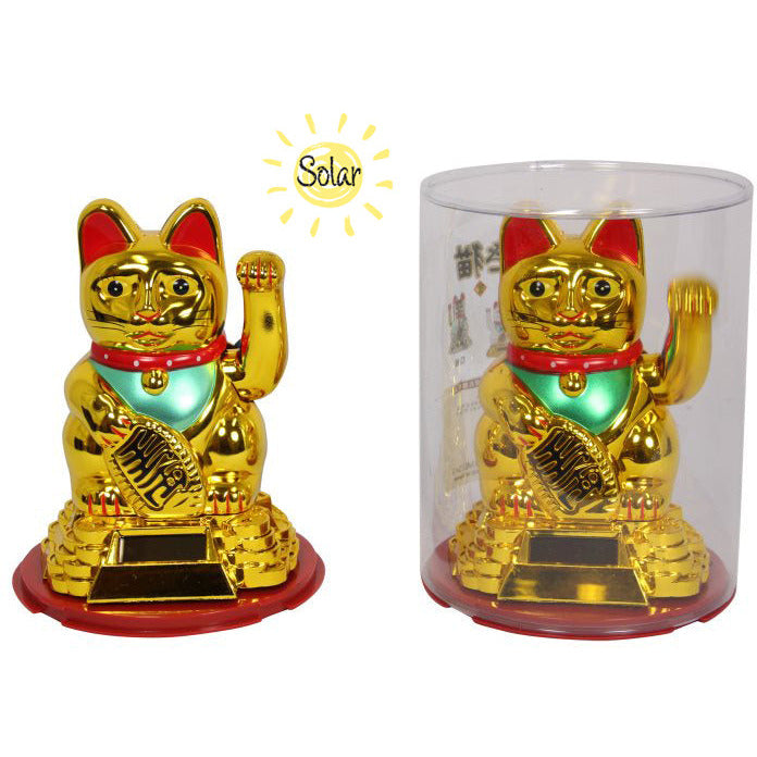 17cm Cat Solar Groover (Boxed) - Dollars and Sense