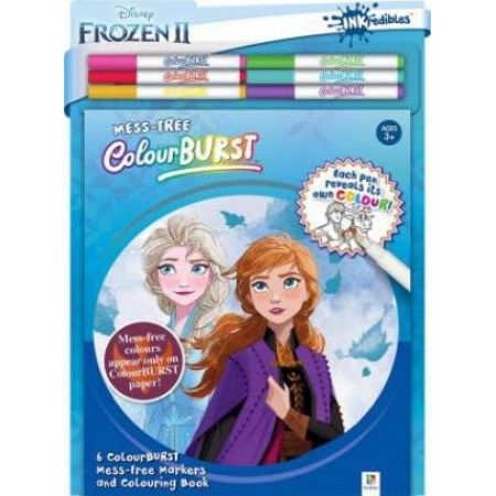 Colour Burst Disney Frozen 2  Fun Colouring Book - Dollars and Sense