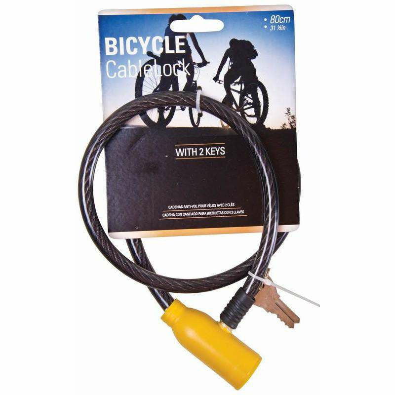 Lock  - Bicycle Cable - Dollars and Sense