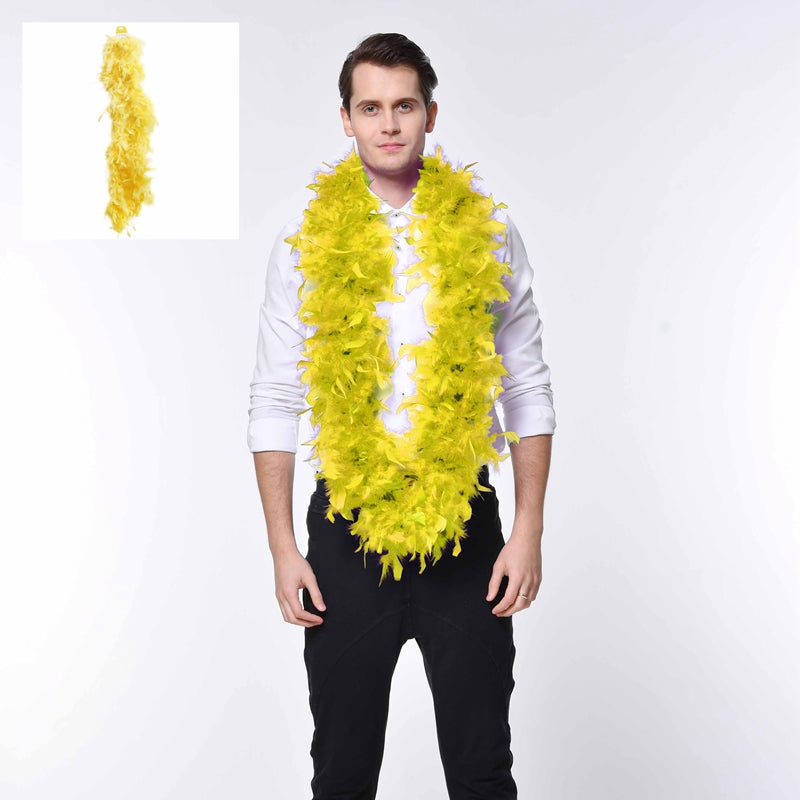 Feather Boa-Yellow