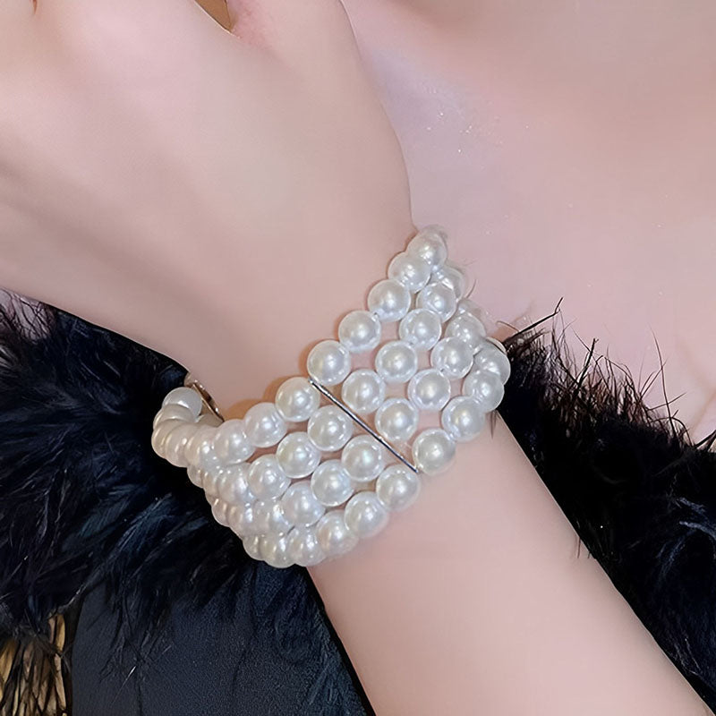 Faux Pearl Bracelet