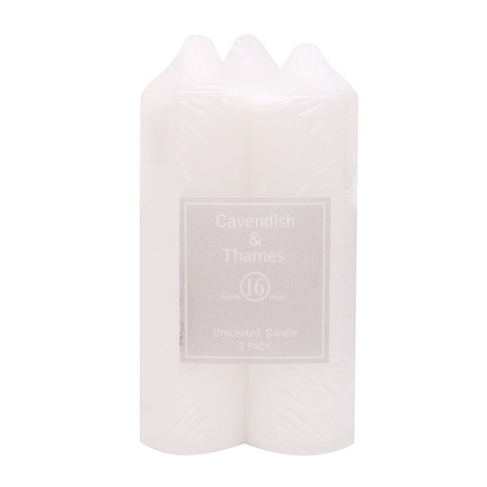 Church Taper Candles - White