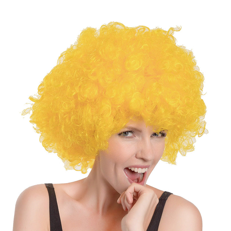 Afro Wig-Yellow